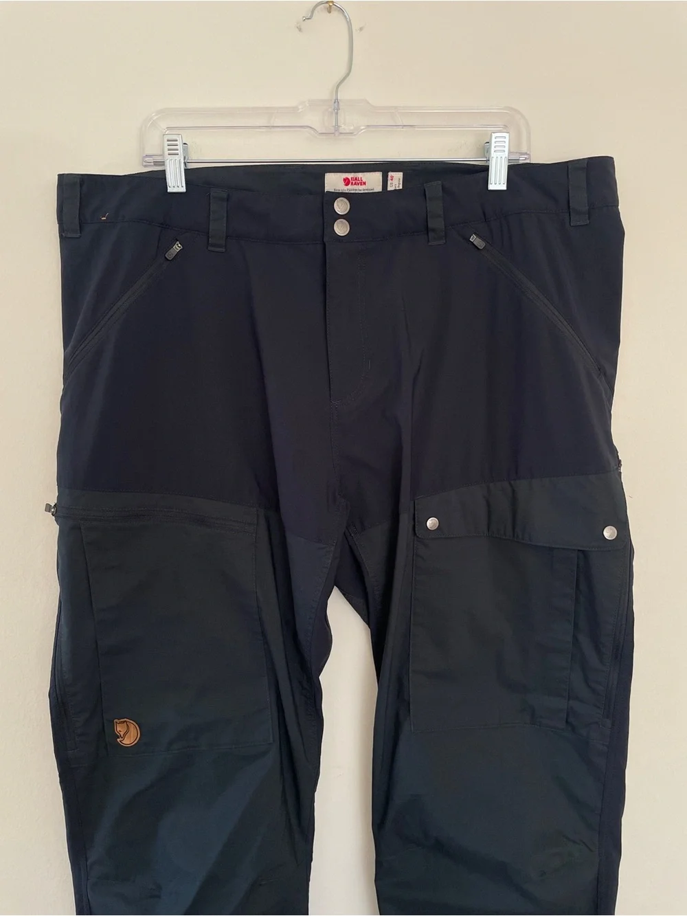 Fjallraven Abisko Midsummer Trousers Navy Size 40 Reg Gorpcore Utility Cargo men